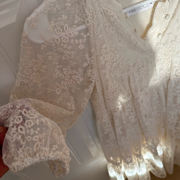 Zara Girl's Dress Size 8 worn 1x - Picture 3 of 4